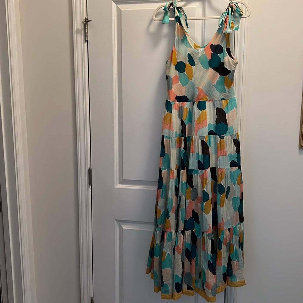 THML patterned maxi-dress